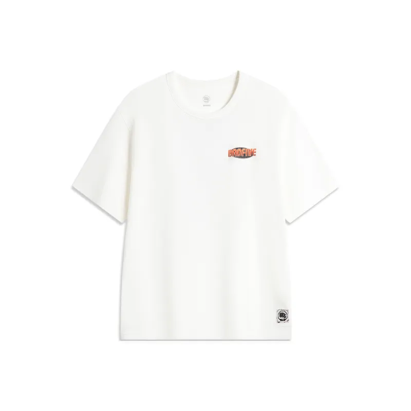 LINING BadFive T Shirts Men Ivory-0