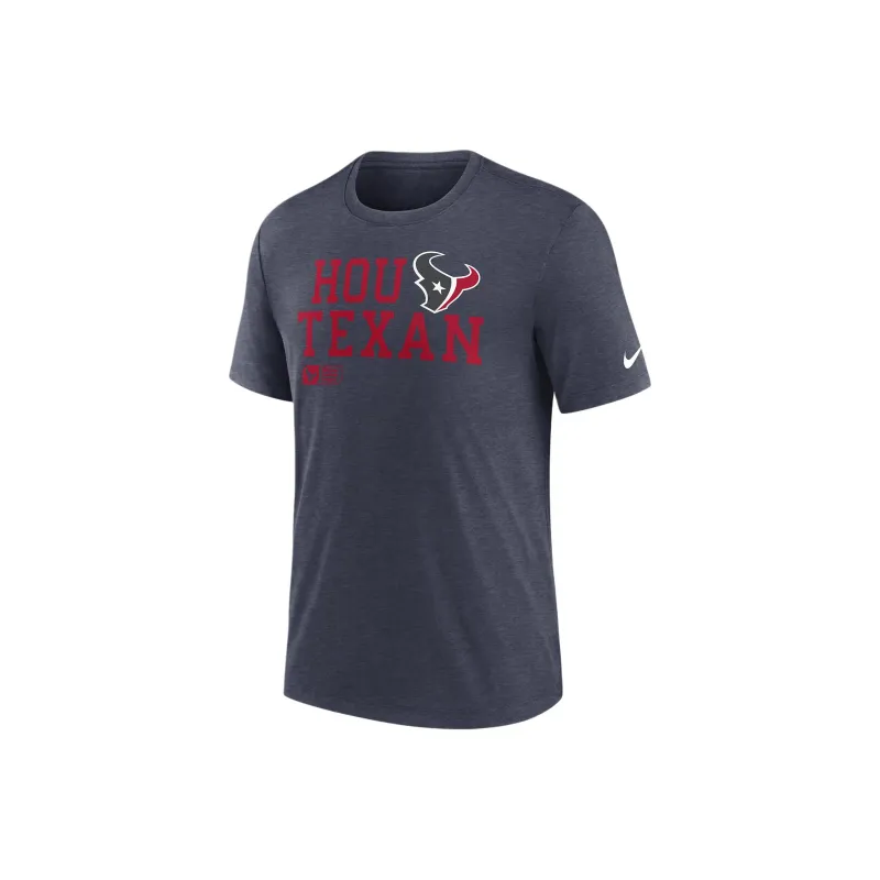 Nike Houston Texans Overlap Lockup Men's Nike Nfl T Shirt-0
