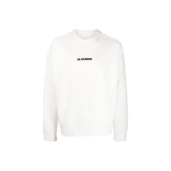 JIL SANDER Logo print Crew Neck Sweatshirt