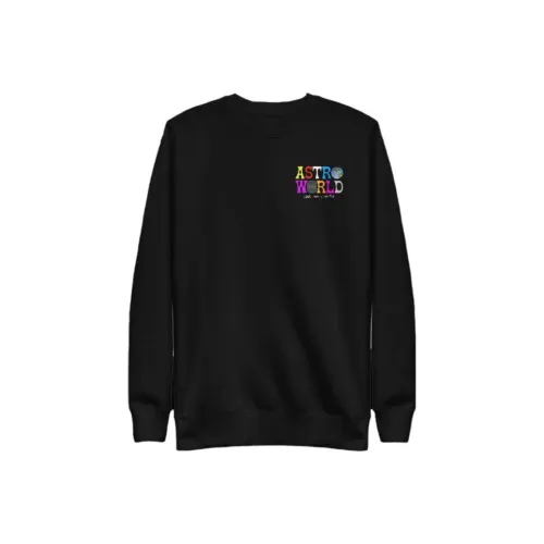 Travis Scott Sweatshirts Unisex Black