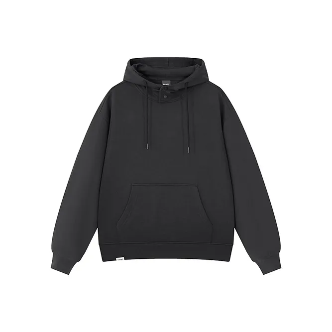 BAGGL Lapel Loose Fit Sweatshirt Unisex-0