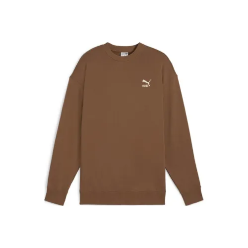 PUMA Sweatshirts Unisex Brown