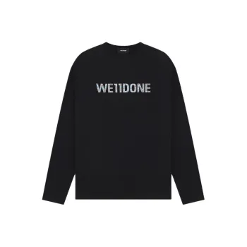 WE11DONE T Shirts Men Black