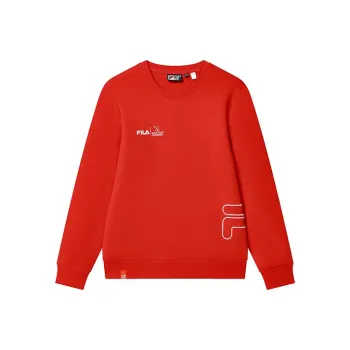 FILA Sweatshirts Men Dark Rhythm Red