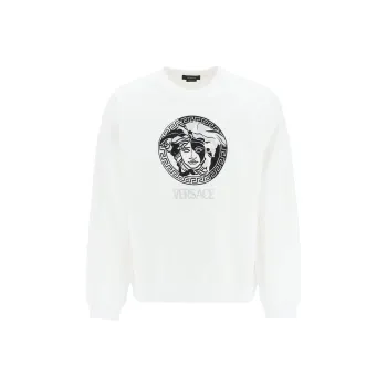 VERSACE Sweatshirts Men White