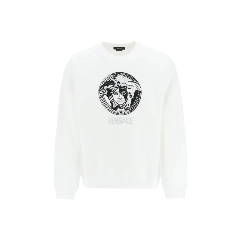 VERSACE Sweatshirts Men White-0