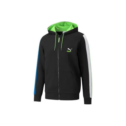 PUMA CLSX ColBlock Sweatshirts Men Black