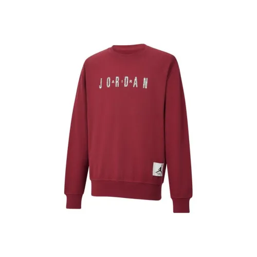 Jordan Year Of The Dragon CNY Series Sweatshirt Men's Fir Wood Red