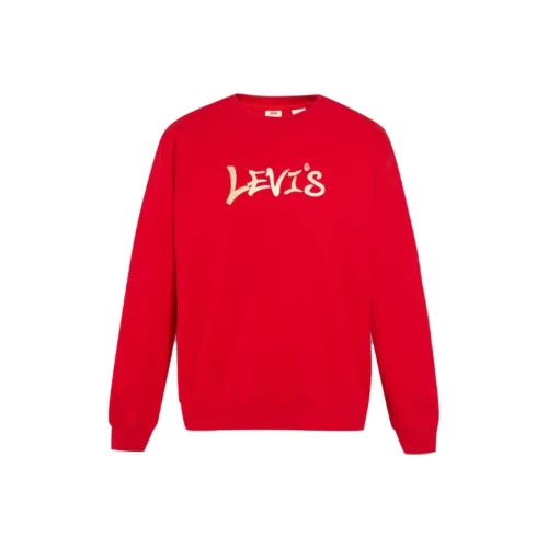 Levi's SS24 Rainbow Series Sweatshirt Men's Red