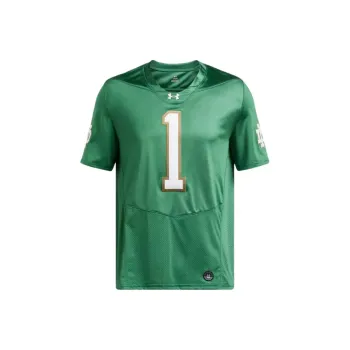 Under Armour Collegiate Football Replica Twill Jersey T Shirt Men Green