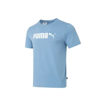 PUMA ESS SS25 T Shirt Men's Blue