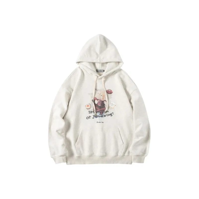 CHRROTA Sweatshirts Unisex Oat Gray-0