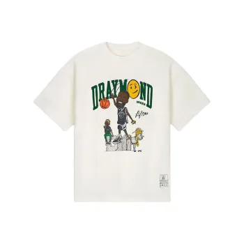 Converse Dustin O. Canalin Draymond Green T Shirt Unisex White Egret