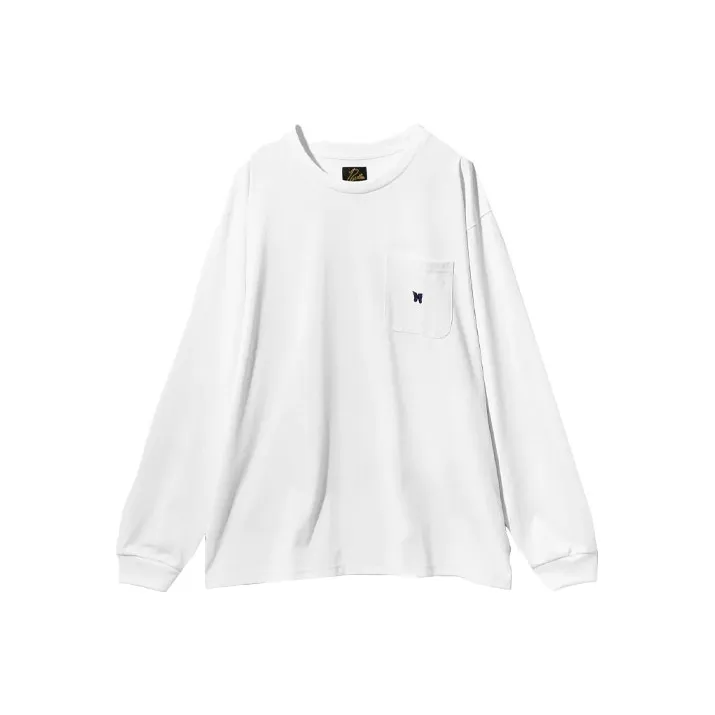 Needles Logo Patch Long Sleeved T Shirt-0