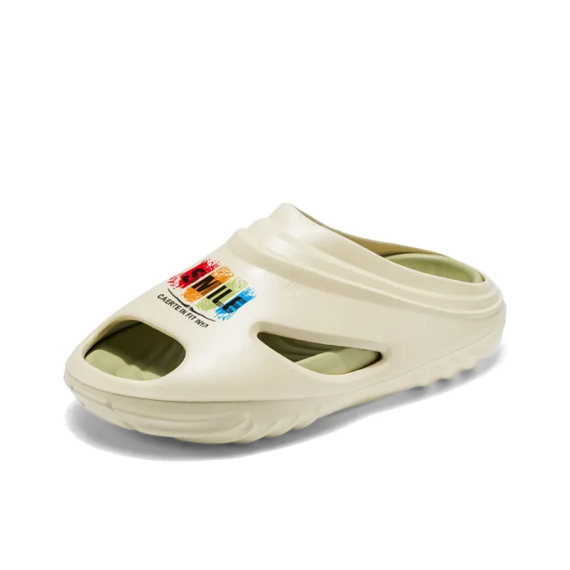 KLAOSD Quiet Slip Resistant Odor Resistant Slide Slippers Men's-13