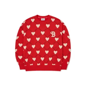 MLB Sweatshirts Unisex Red