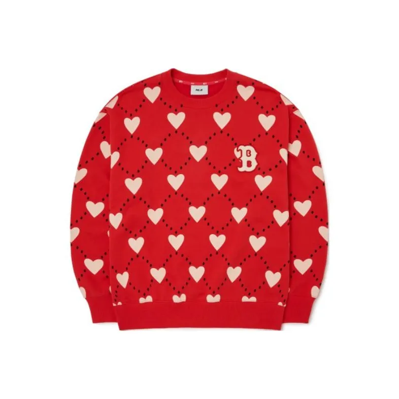 MLB Sweatshirts Unisex Red-0