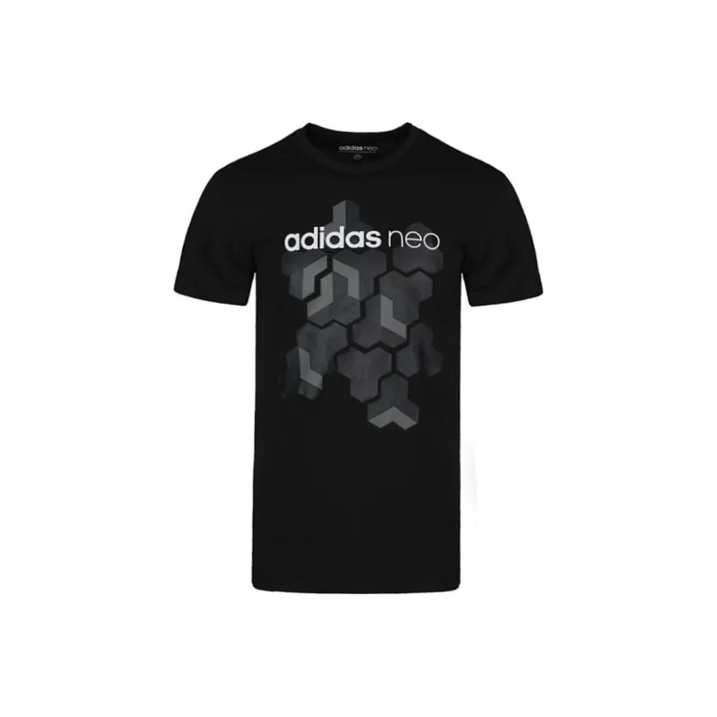 Adidas Neo CS BRND T T Shirt Men's Black-0