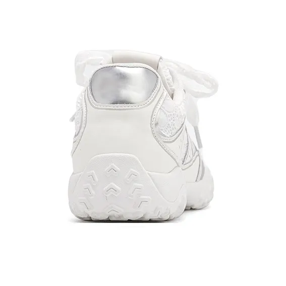 UNCLEWEN Lace Circle Slip Resistant, Breathable, Height Increasing Low Top Trendy Chunky Sneakers Women's-11
