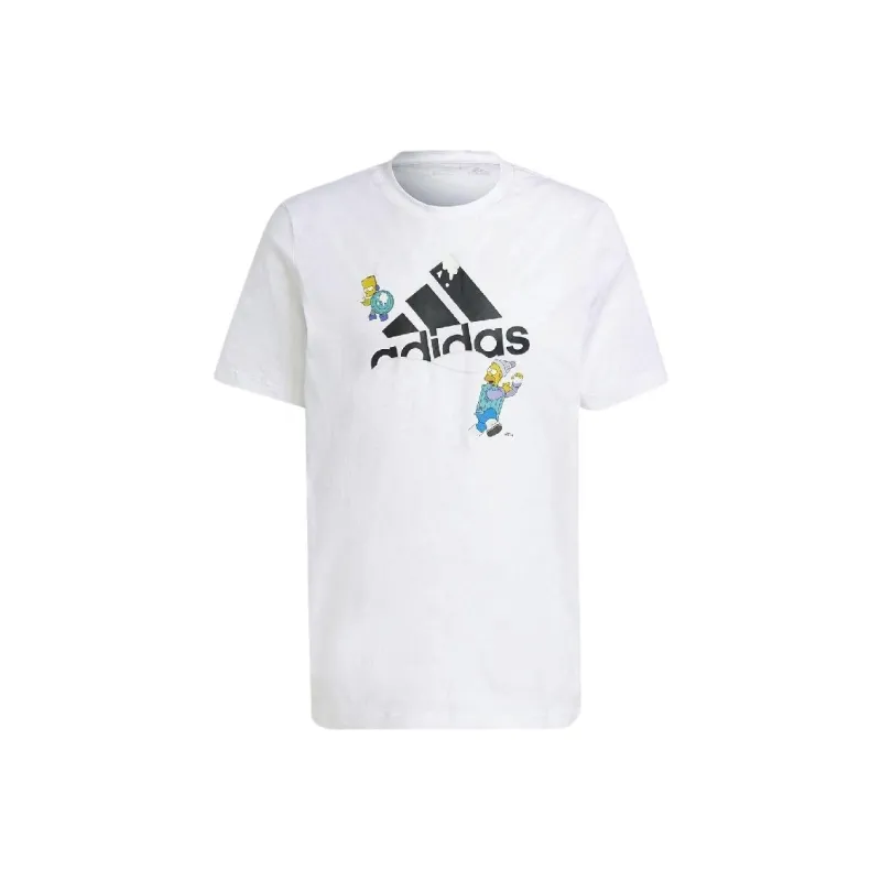 Adidas x The Simpsons Graphic Tee T Shirt Men's White-0