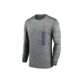 Nike Minnesota Vikings Sideline Velocity Men's Nike Dri-FIT Nfl Long-Sleeve T-Shirt