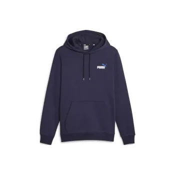 PUMA ESS+ 2 COL SMALL LOGO HOODIE FL Sweatshirt Men's Ocean Blue