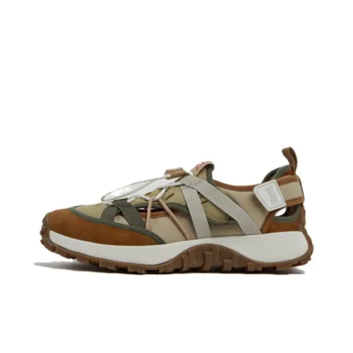 CAMPER Twins Low Top Casual Shoes Men's Beige Brown