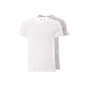 Levis T-Shirts Men 2 Pack White+Gray
