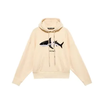 PALM ANGELS Sweatshirts Unisex Cream