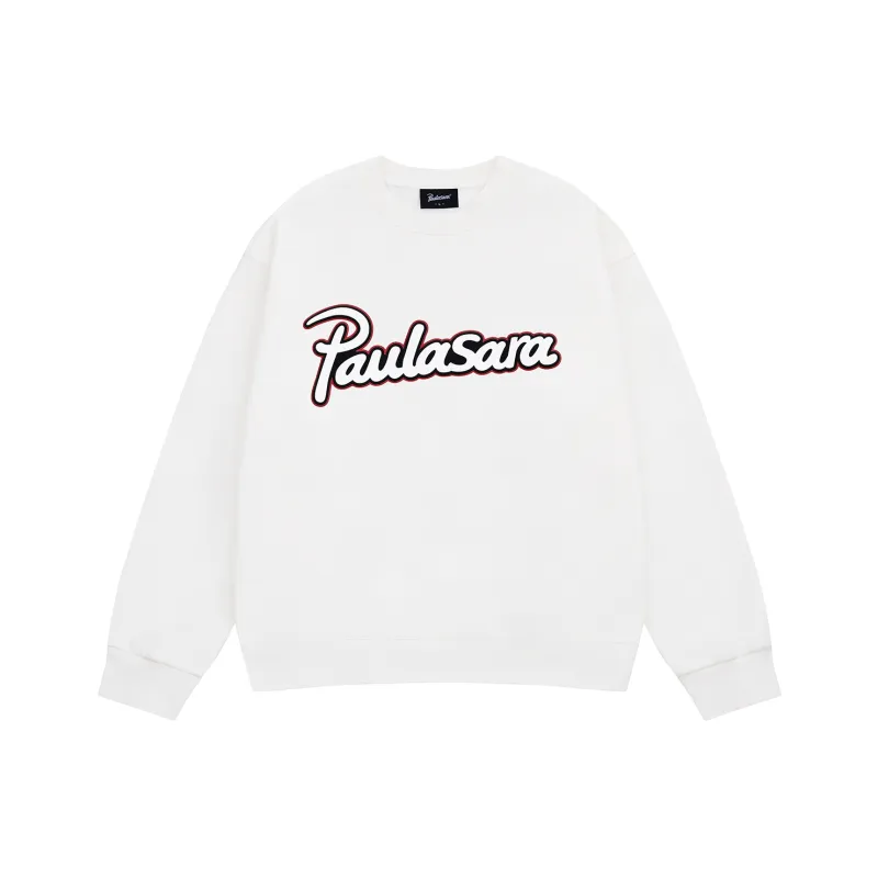 PAULASARA Fleece Casual Crew Neck Sweatshirt Unisex-3