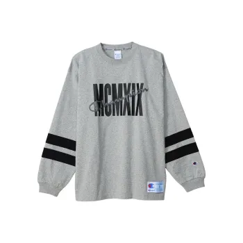 Champion T Shirt Unisex Oxford Gray