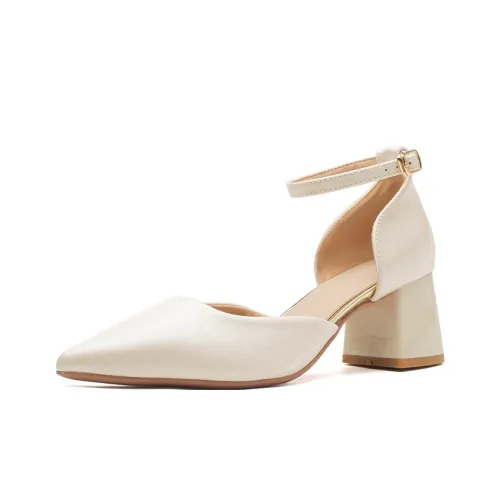 Bamiti Chunky Heel High Heels 5cm Women's