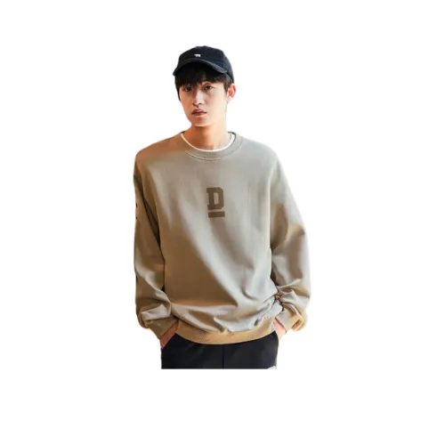 Tonlion Sweatshirts Men Sandy
