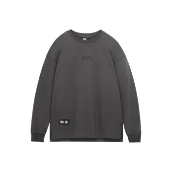 Muscle Dog Sweatshirt Men's Dark Gray