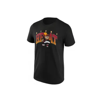 NBA Miami Heat Miami Heat Looney Tunes Taz Graphic T-Shirt Men's Black