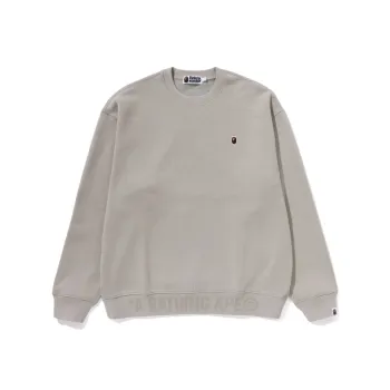 A BATHING APE Head One Point Crewneck