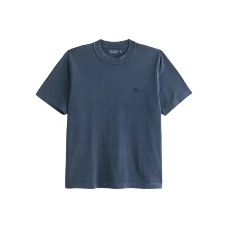 Abercrombie＆Fitch T Shirt Men's Dark Blue-0