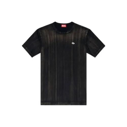 DIESEL T Adjust K8 Brushstroke Faded T Shirt