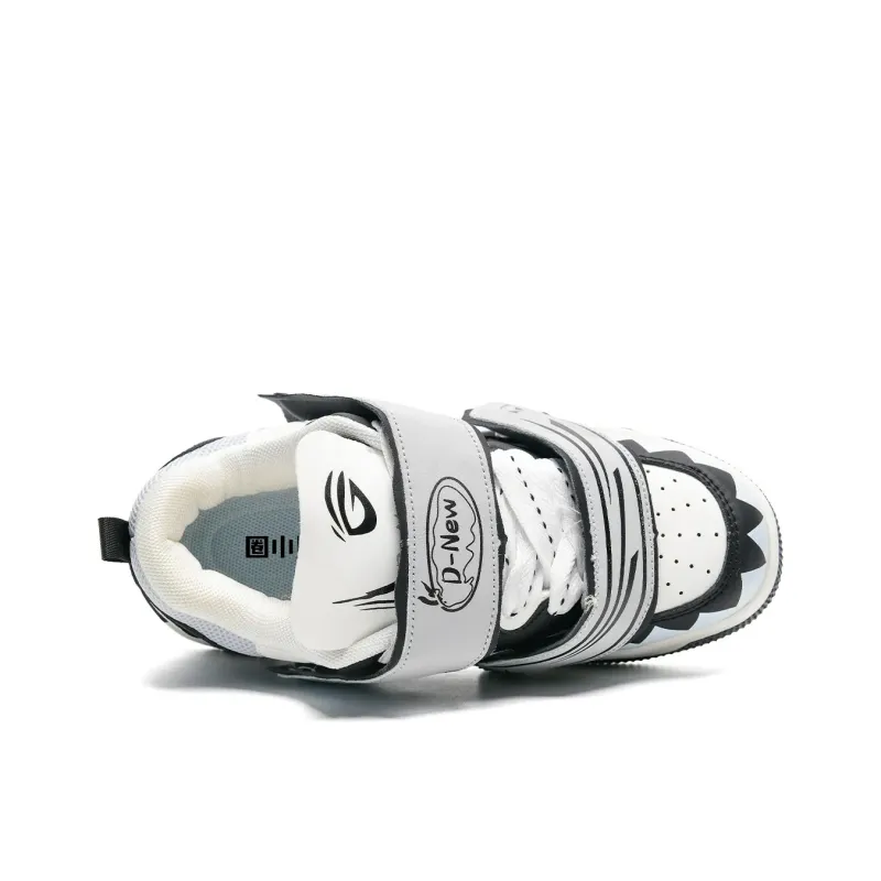 Circle Small Coverage Wear Resistant Lightweight Low Top Skateboard Shoes Unisex-18