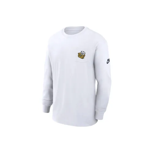 Nike Michigan Wolverines Legacy Max90 Pocket Men's Nike College Long Sleeve T Shirt