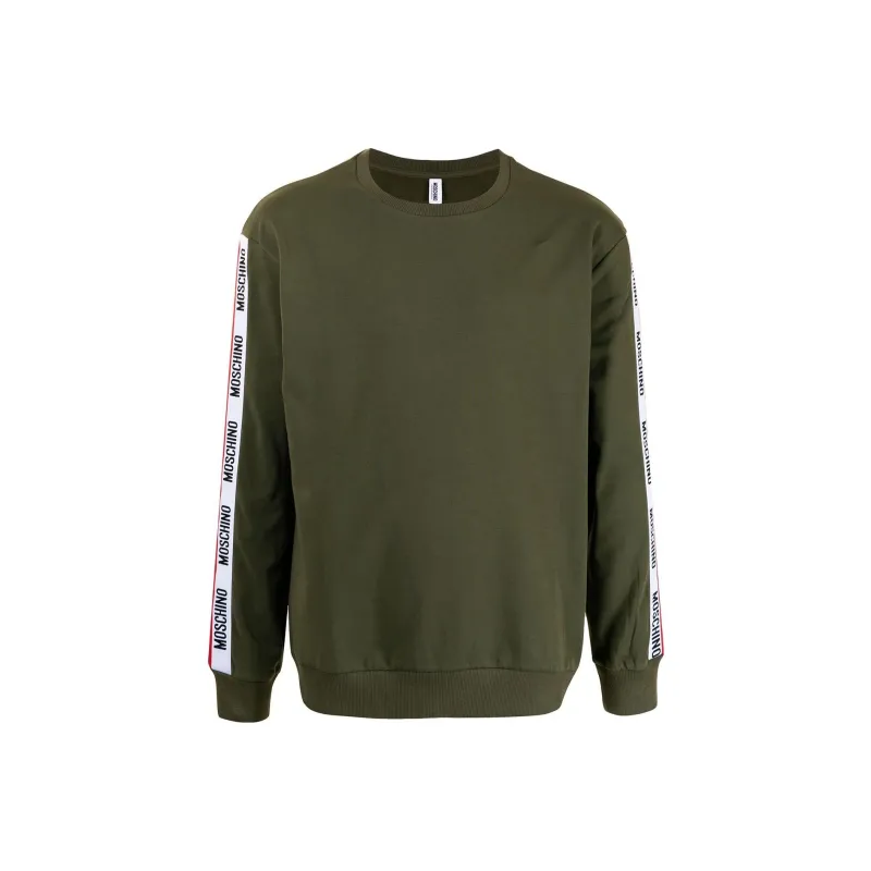 MOSCHINO Sweatshirts Men Green-0