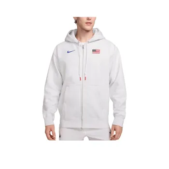Nike Usa Solo Swoosh Men's Nike Full Zip Hoodie