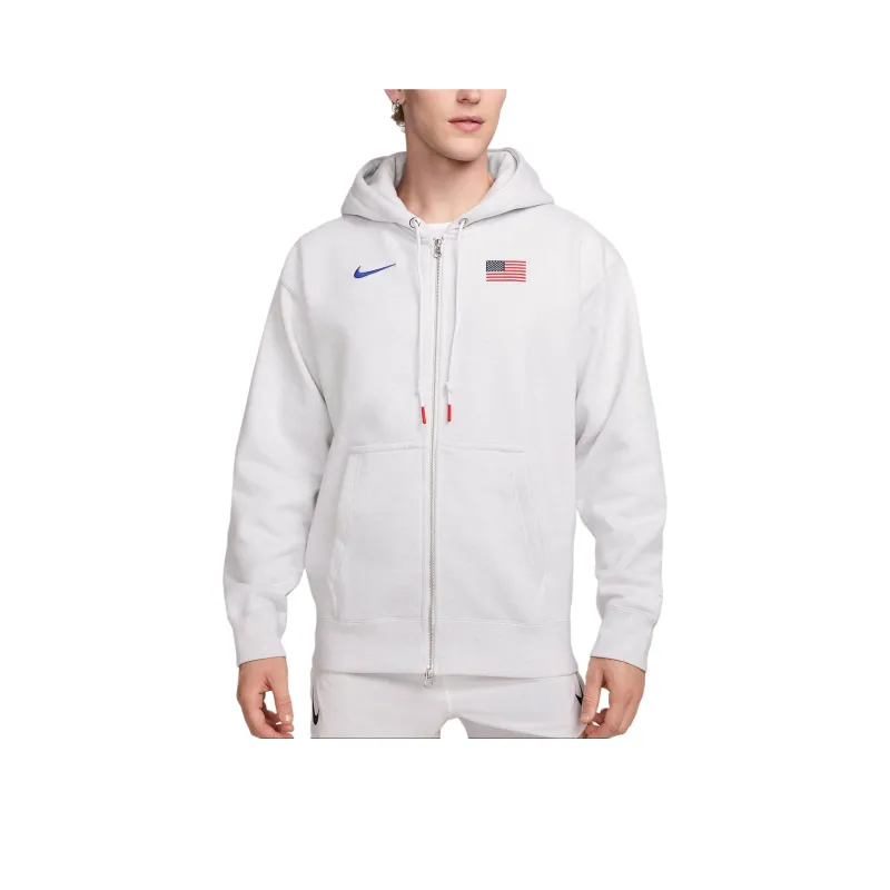 Nike Usa Solo Swoosh Men's Nike Full Zip Hoodie-0