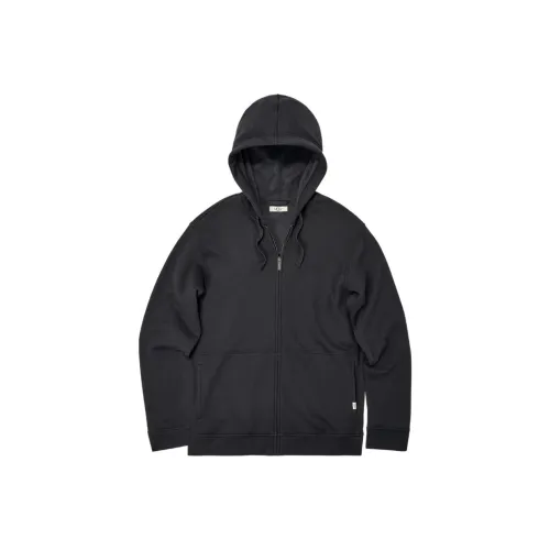 UGG Gordon Zipped Hoodie Sweatshirt Men's Black