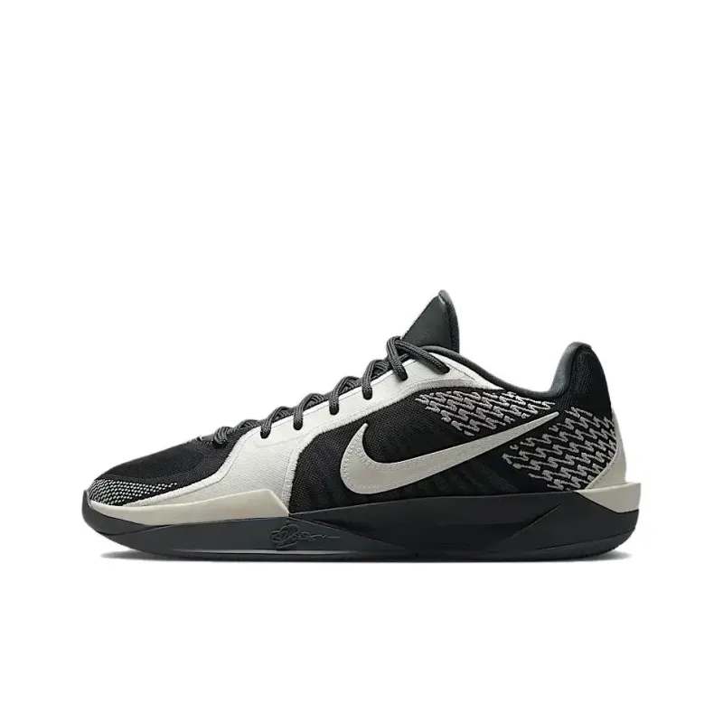 Nike Sabrina 2 Anti Slip Wear Resistant Low Top Basketball Shoes Unisex Gray White-0