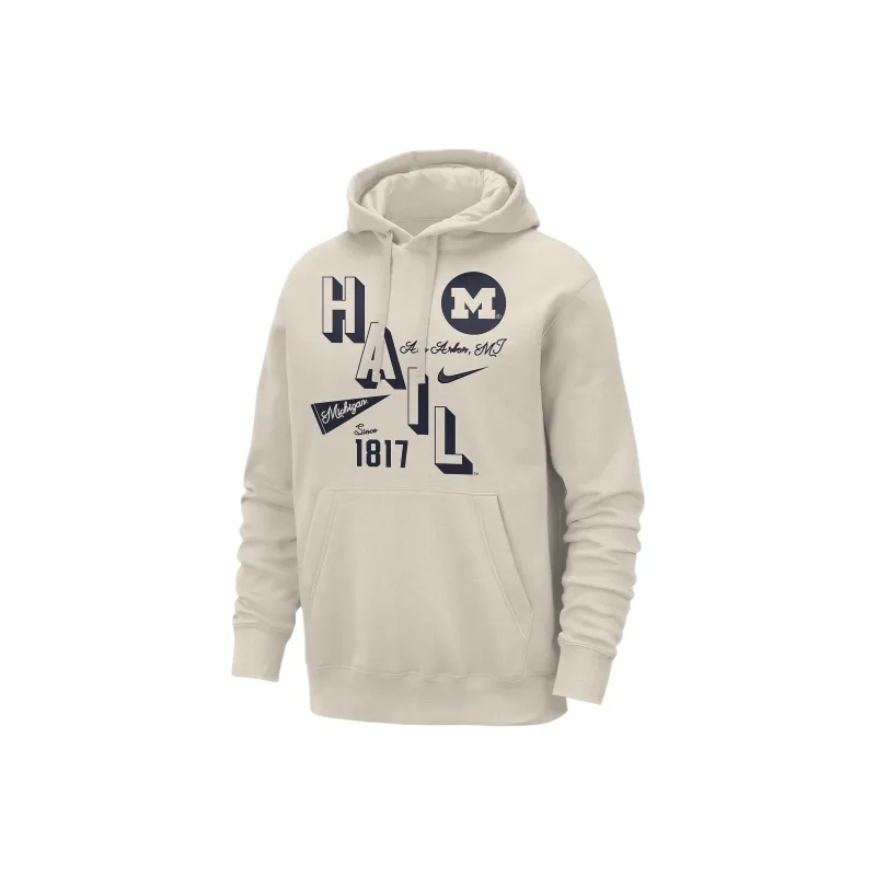 Nike Michigan Club Men's Nike College Hoodie-0