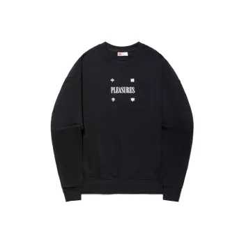 Pleasures X LiNing Sweatshirts Unisex Black
