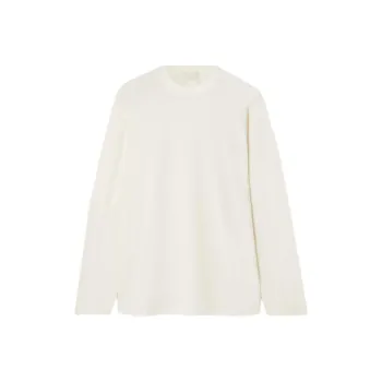 SKIMS Boyfriend Stretch-modal And Cotton-blend Jersey T-Shirt Unisex Ecru