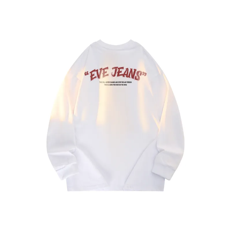 Yiwen Long Sleeved T Shirts Unisex-2