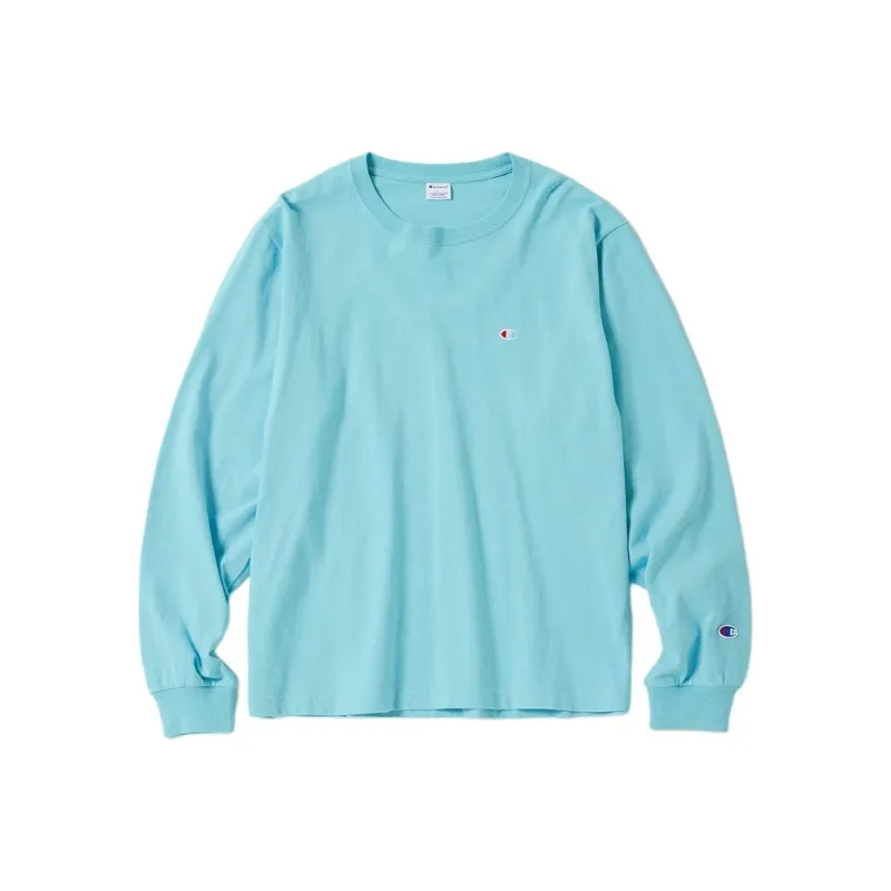 Champion T-Shirt Unisex Light Gray Blue-0